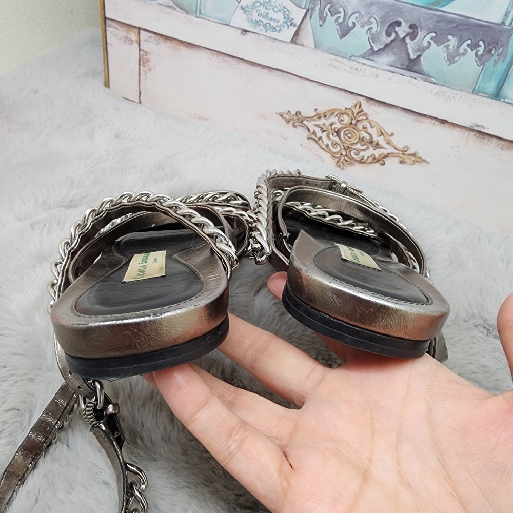 Camilla Skovgaard metal chain wrap around sandals - Picture 11 of 15